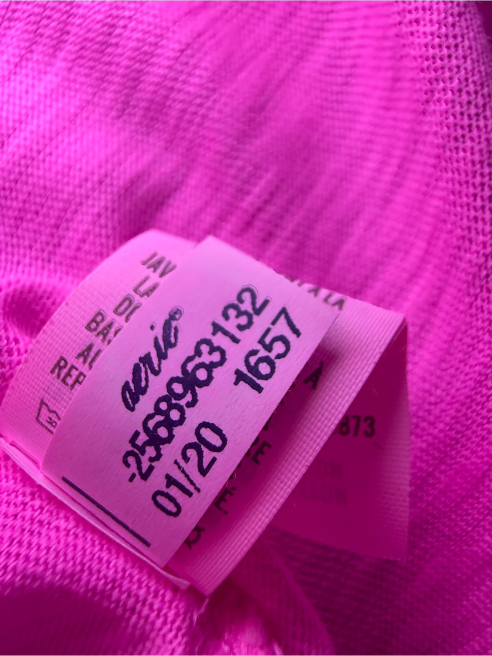 Aerie Oversized T-Shirt - Hot Pink - Size XL - Picture 8 of 8